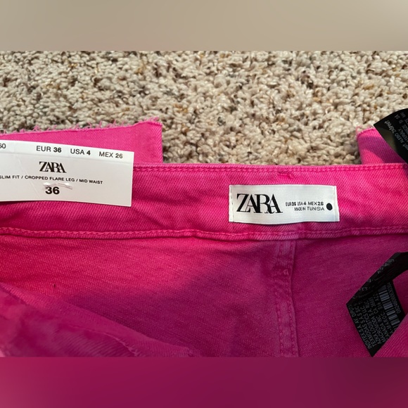 Zara Fuchsia Sailor Cropped Jean - Picture 6 of 8